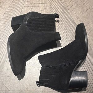 Crown Vintage Black Ankle Booties